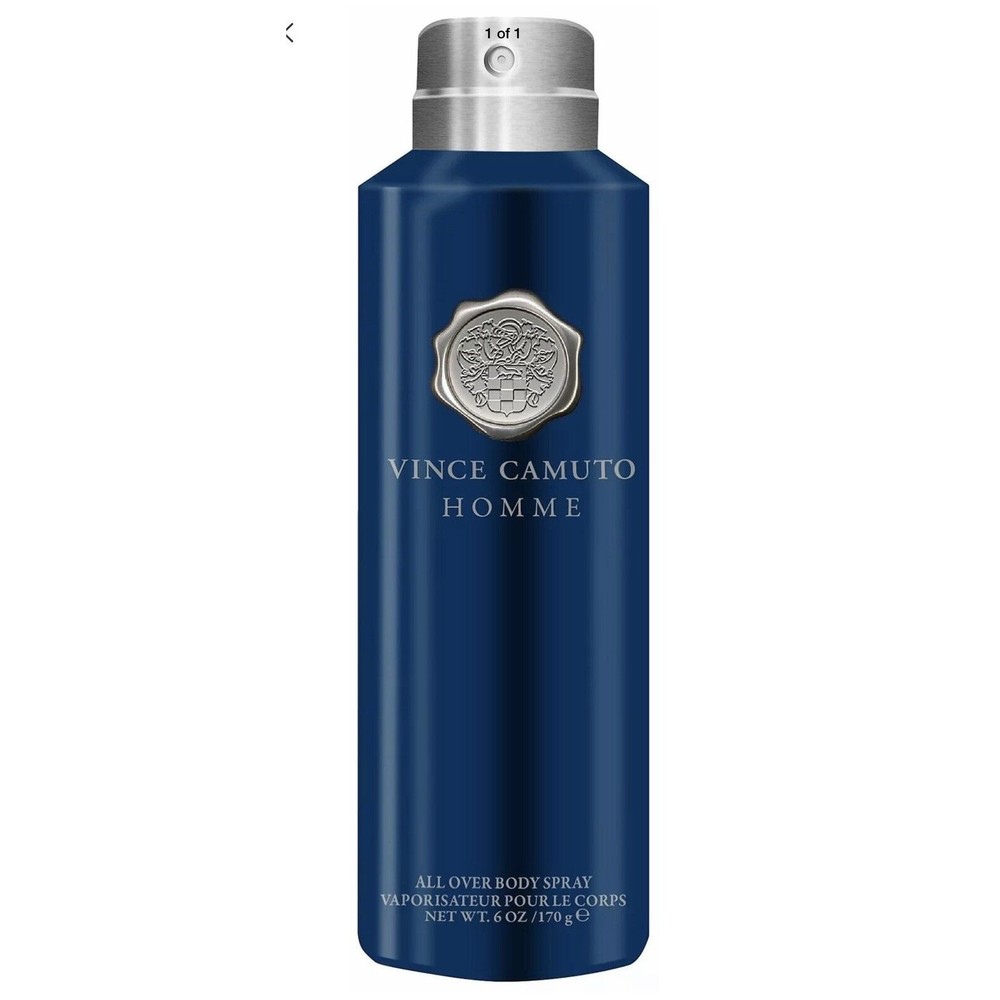 Vince Camuto Homme Mens 6 oz. All Over Body Spray Blue